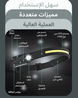 مصباح رأس  3